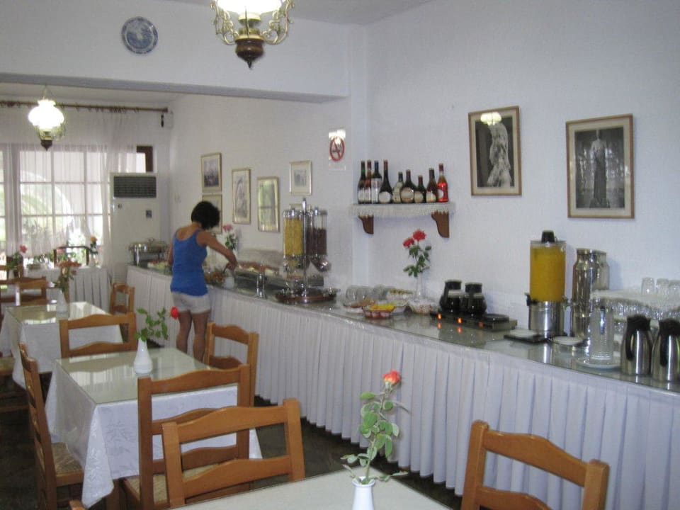 Frühstückbuffet Hotel Afrodite