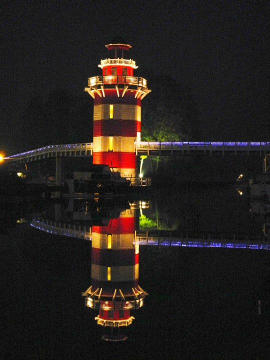 Nachts Precise Resort Hafendorf Rheinsberg