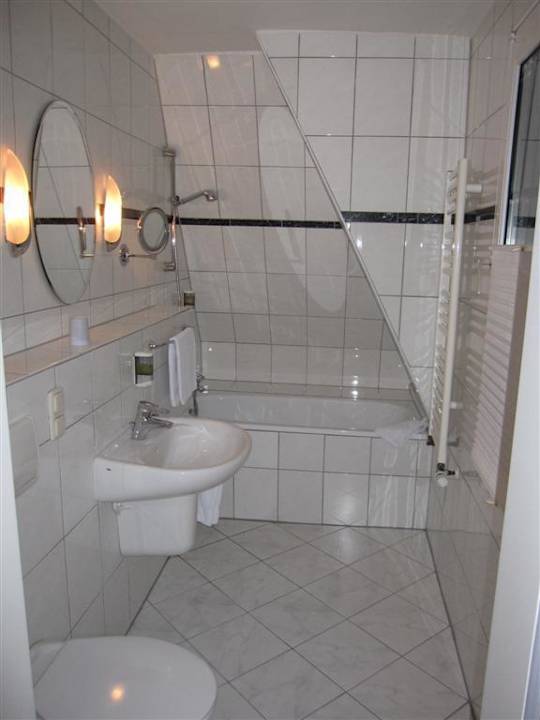 Bad mit Wanne Hotel Am Oppspring