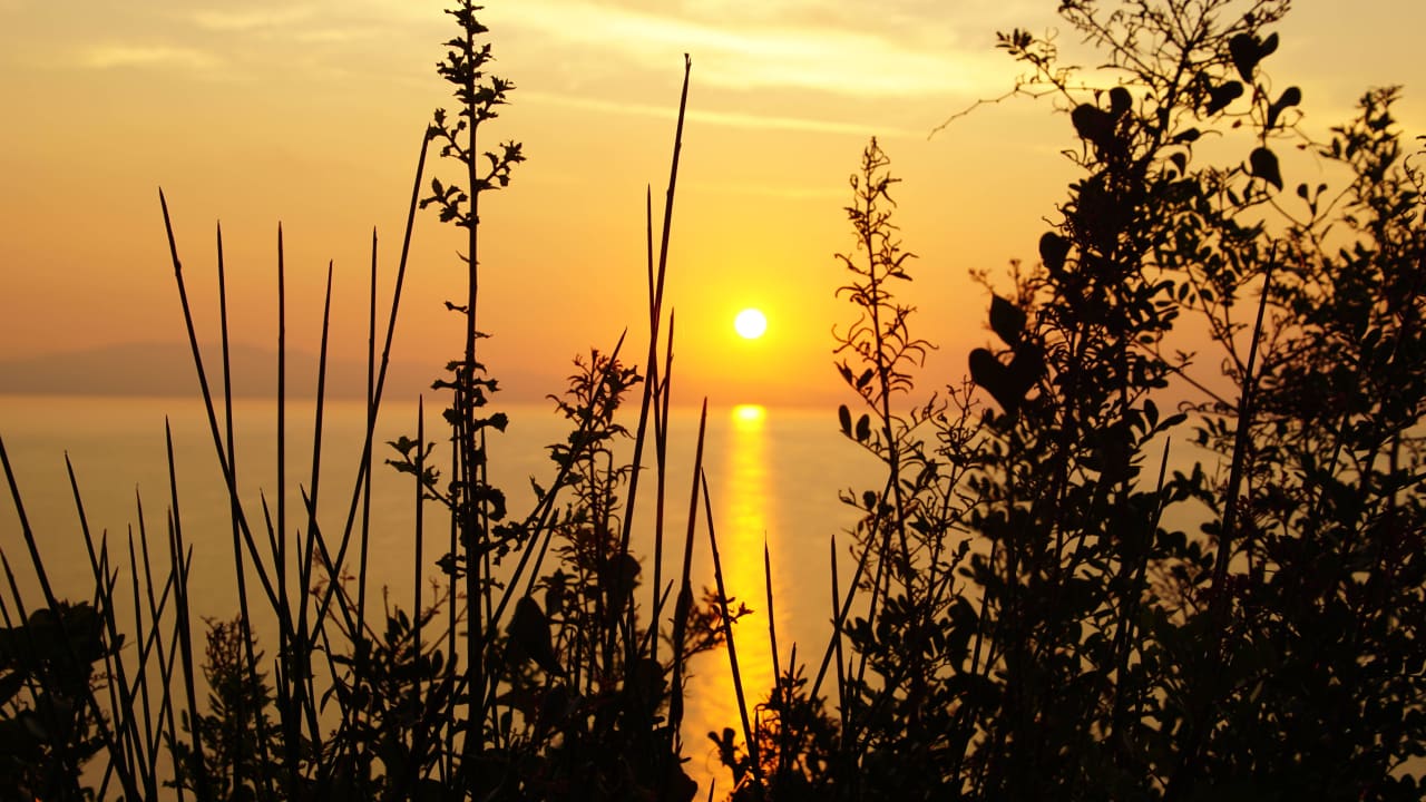 Sonnenaufgang Blue Bay Halkidiki