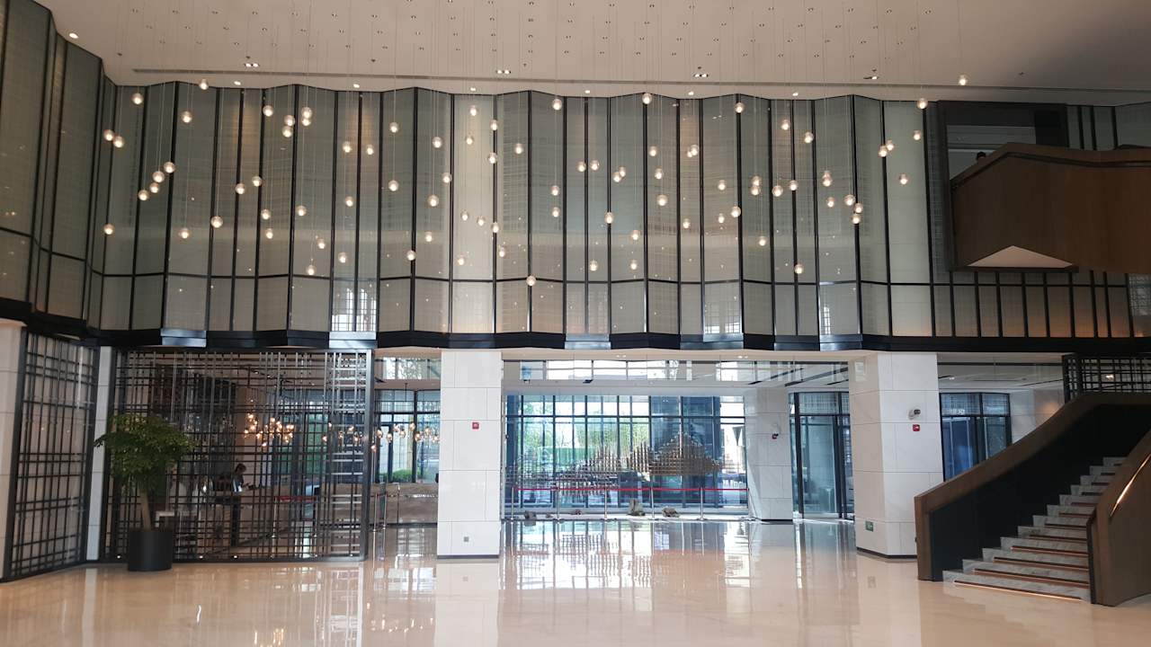 Lobby Shanghai Marriott Hotel Kangqiao