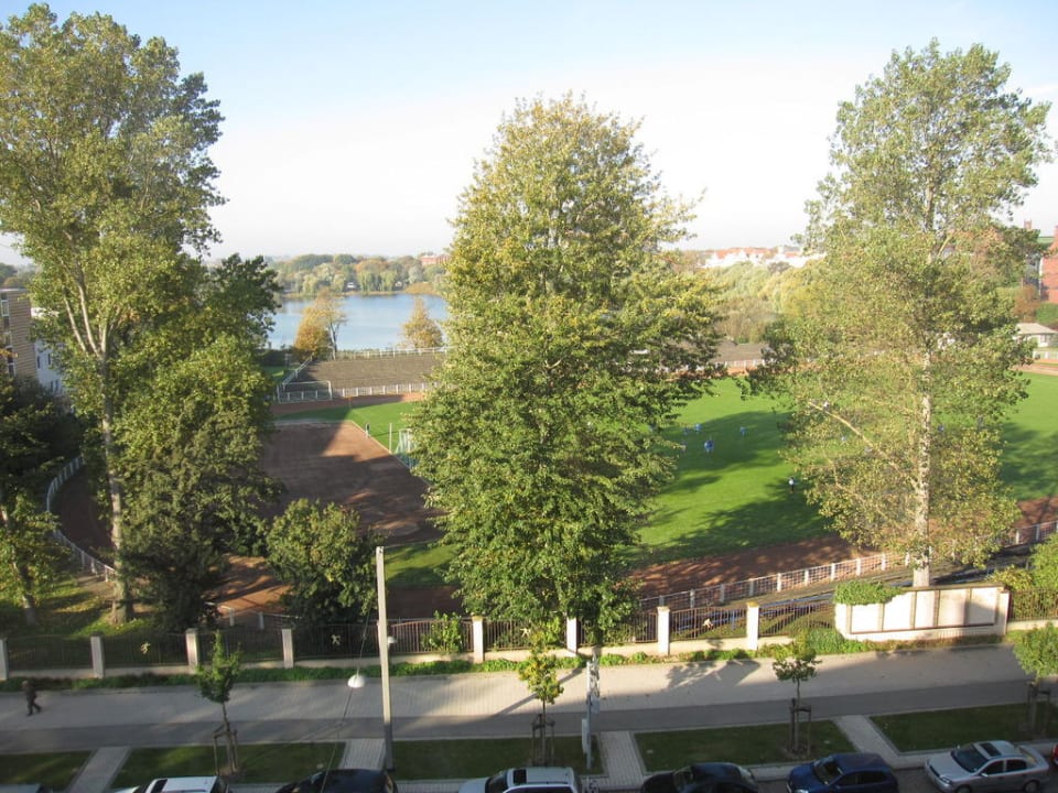 Blick aus Zimmer 724 Hotel Baltic Stralsund