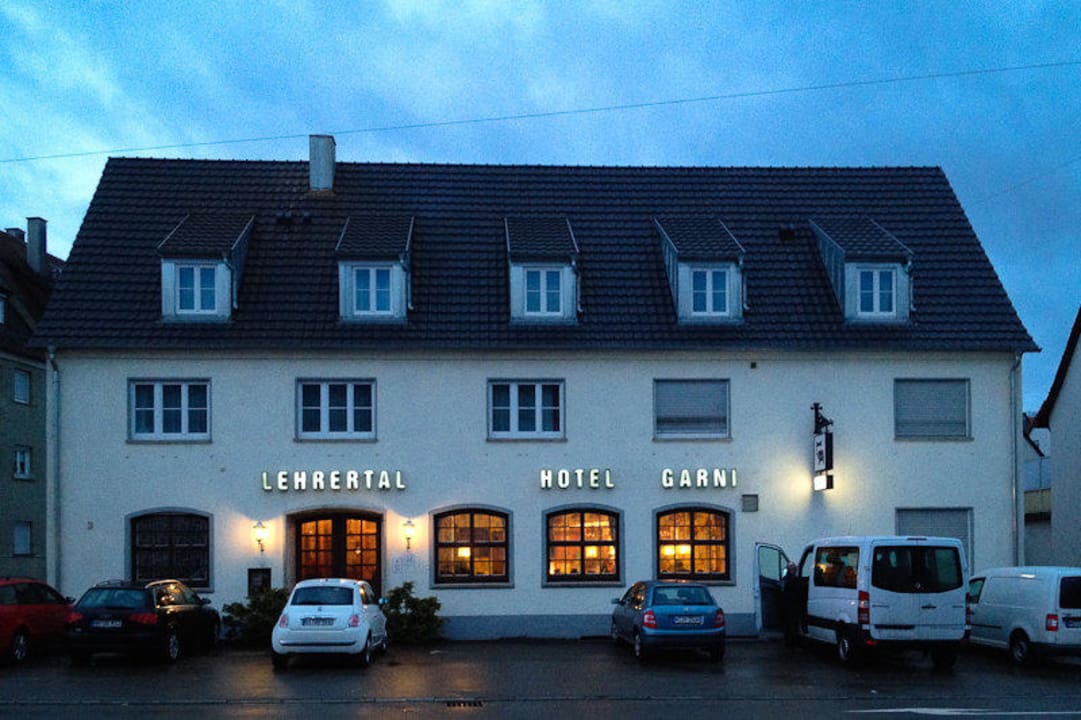 Hotel kurz nach Sonnenaufgang Hotel Garni Lehrertal