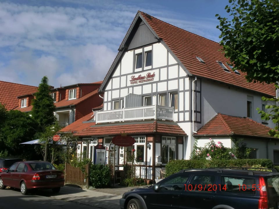 Blick von der Strasse Landgasthof Hotel zum Sternen