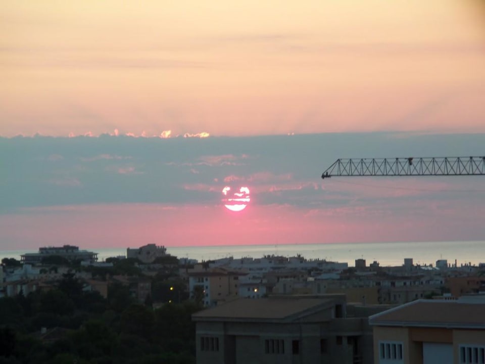 Sonnenaufgang Blick vom Balkon Holiday Village Majorca