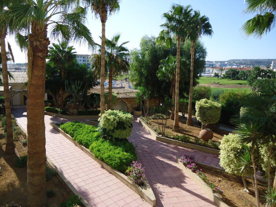 Blick vom Balkon Pernera Beach Hotel