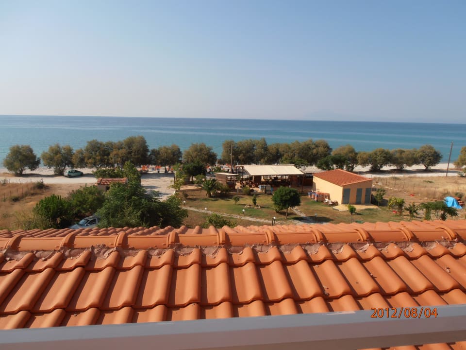 Ausblick  Thassos Hotel Grand Brach