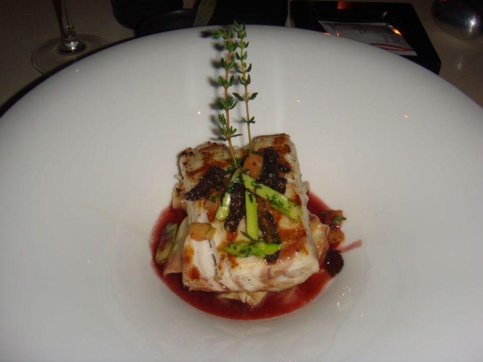 Kingfisch zum Dinner The Chedi Muscat