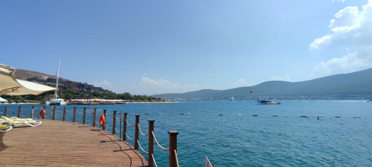 Strand La Blanche Island Bodrum