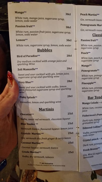 Gastro Crystals Beach Resort Belle Mare, a member of Radisson Individuals