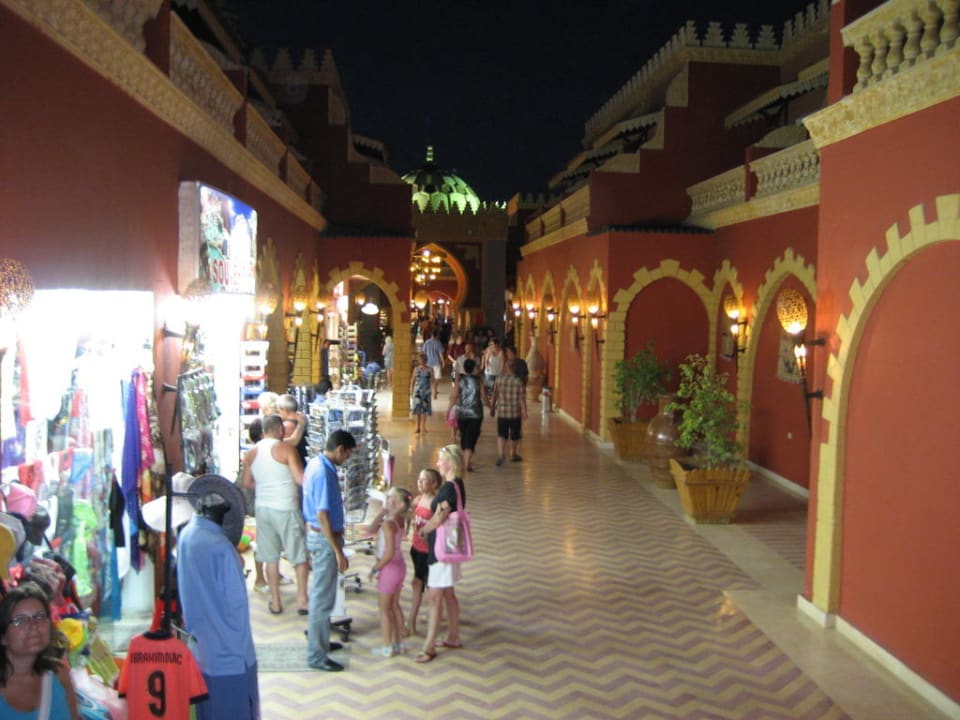 Der Basar in der Hotelanlage Pickalbatros Alf Leila Wa Leila Resort - Neverland Hurghada
