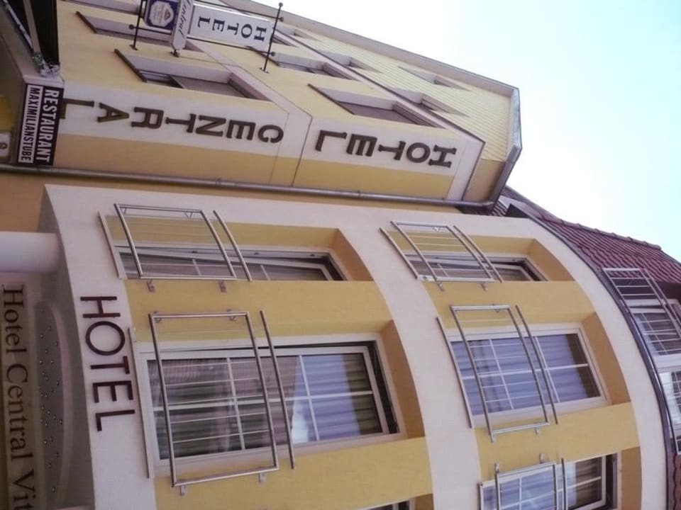 Außenaufnahme Hotel Central