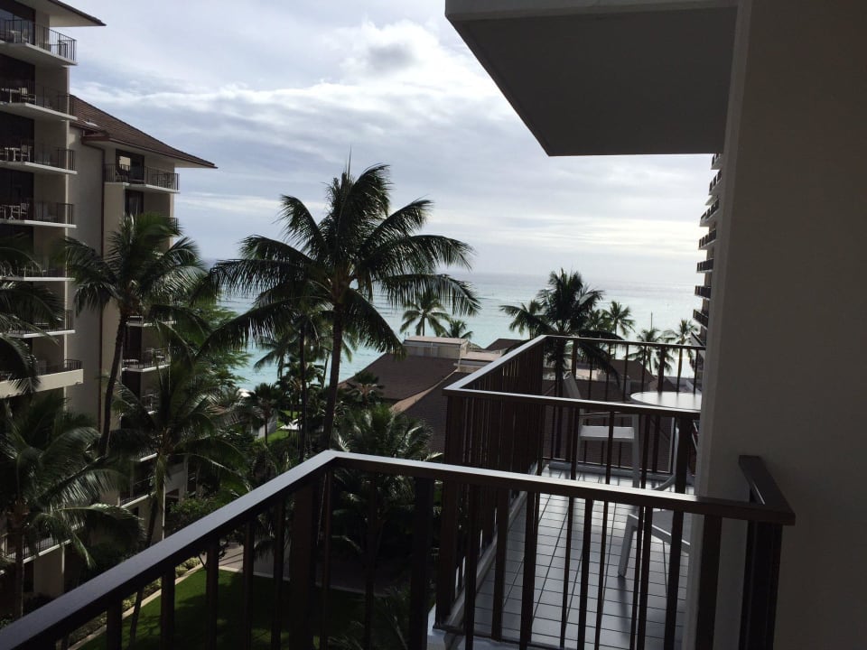 Partial Ocean View aus dem Zimmer 750 Hotel Halekulani