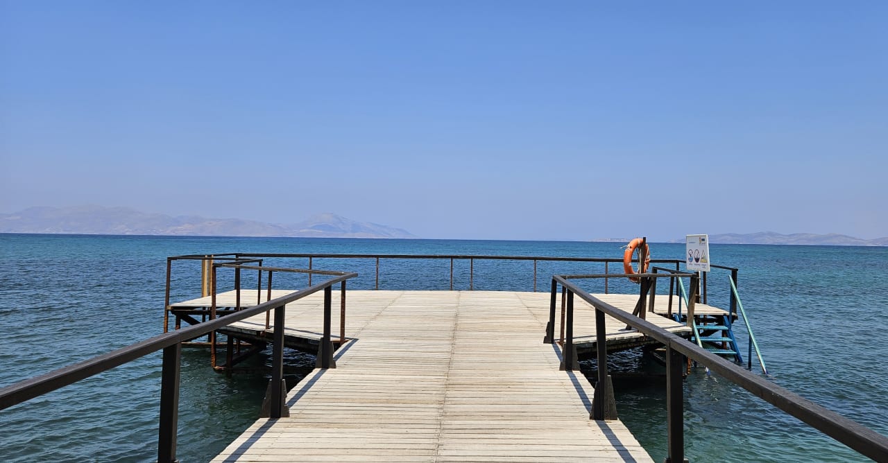 Außenansicht Mastichari Bay Hotel