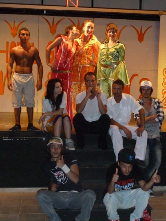 Das Animationsteam 2012 Hotel Grand Side