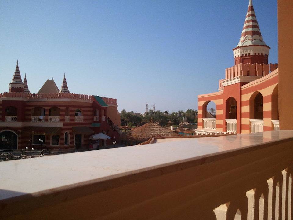 Ausblick vom Balkon Pickalbatros Aqua Blu Resort - Sharm El Sheikh