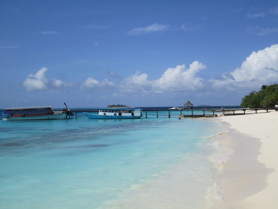 Bootsanlegesteg Reethi Beach Resort