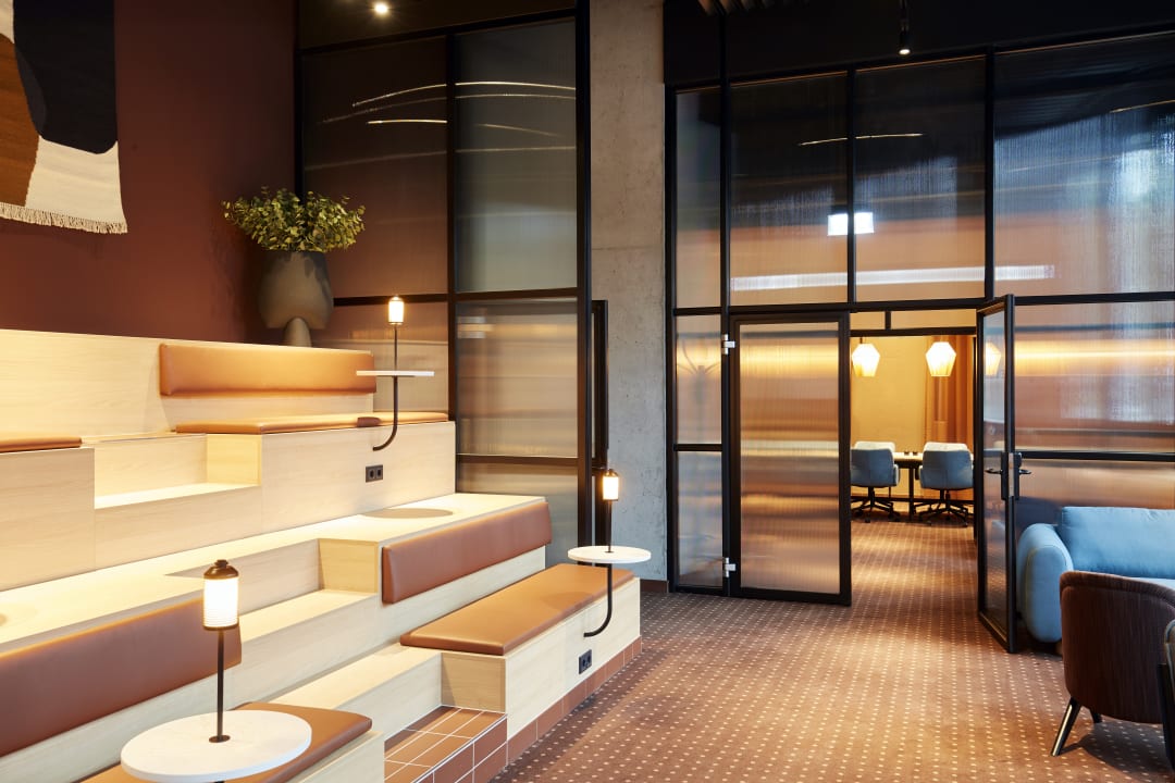 Lobby Scandic München Macherei