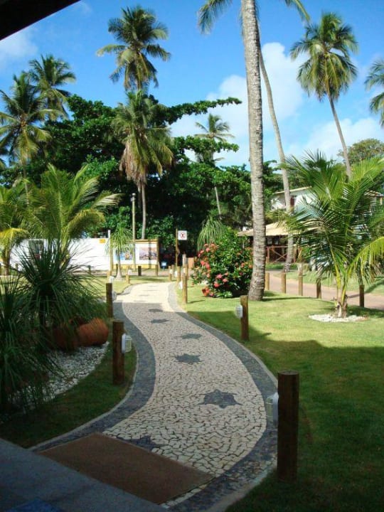 Der Weg zum Hotel Pousada Eco Atlantico