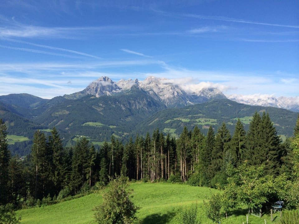 Blick vom Balkon Ferienhotel Samerhof