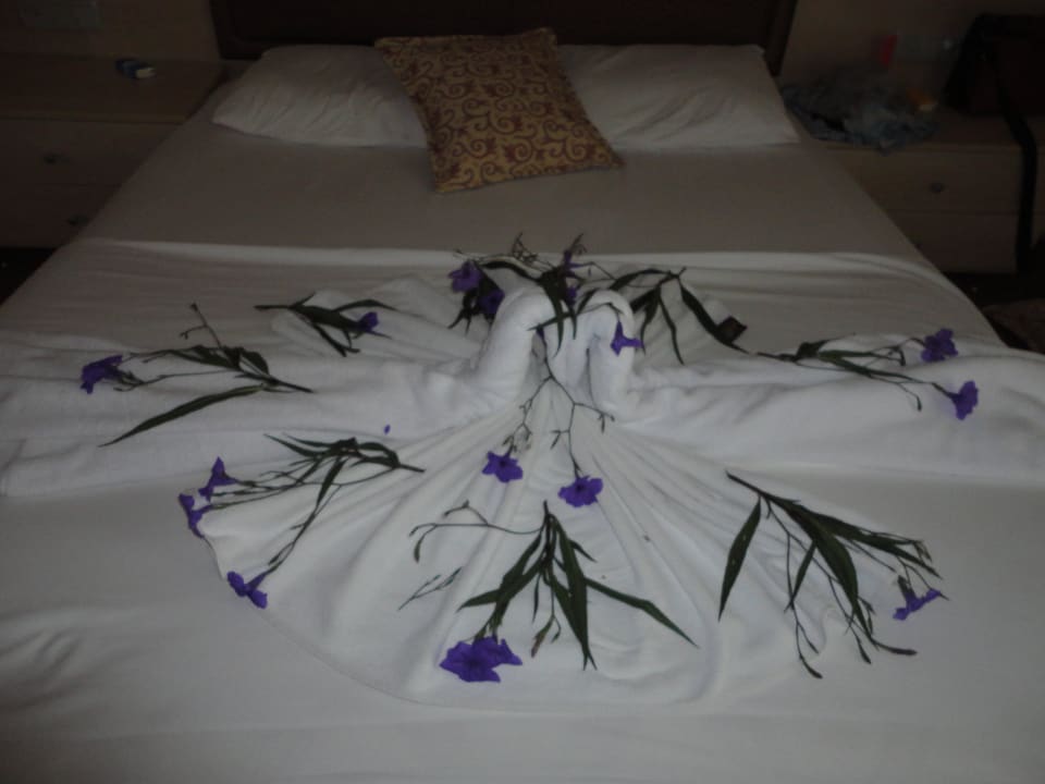 Bett mit Schwan  VONRESORT Golden Beach