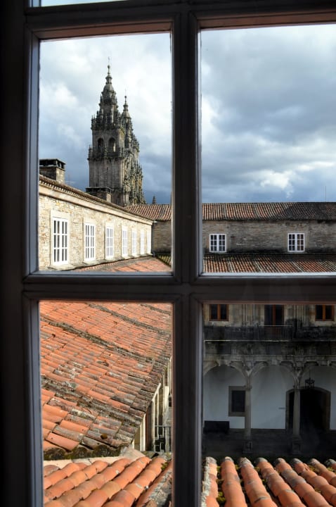 Ausblick Parador de Santiago - Hostal Reis Catolicos