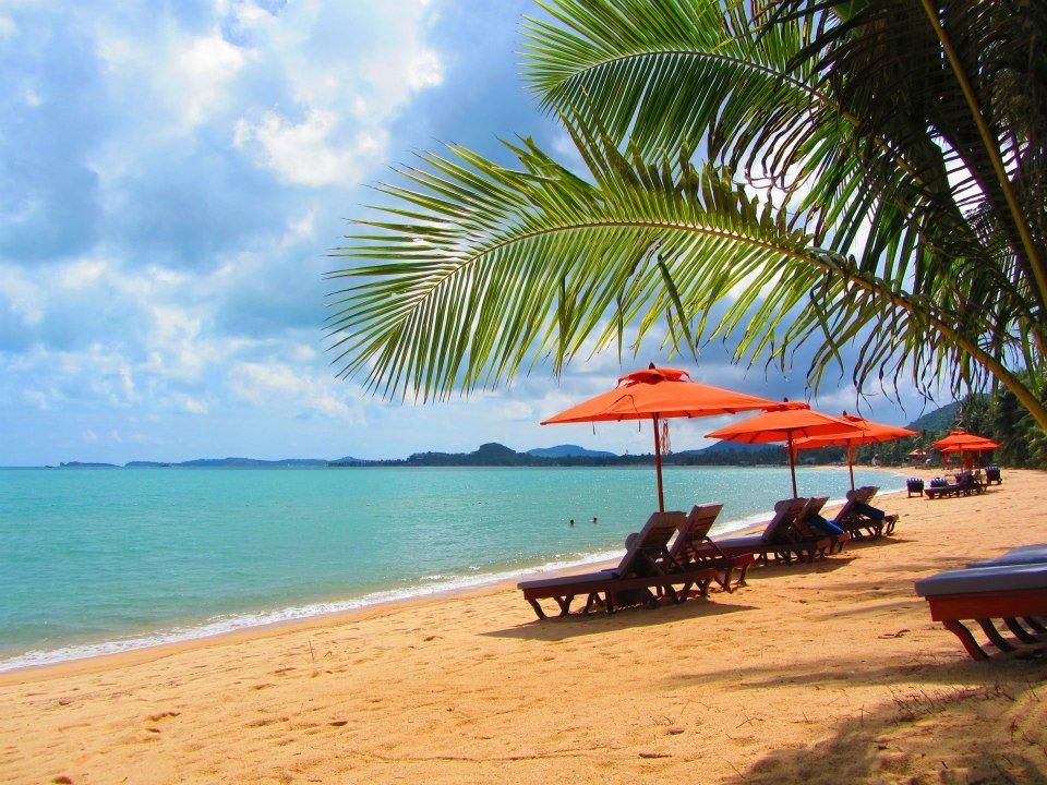 Wolkig aber schön im November Santiburi Koh Samui