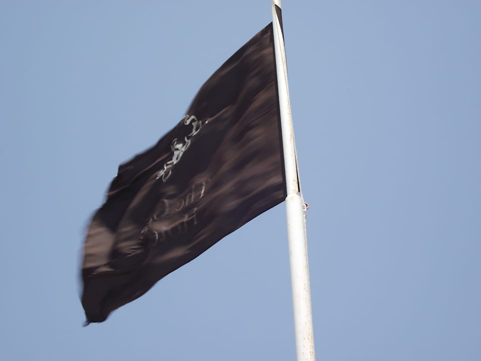 Fahne am Strand Alassio Hotel and Thalasso