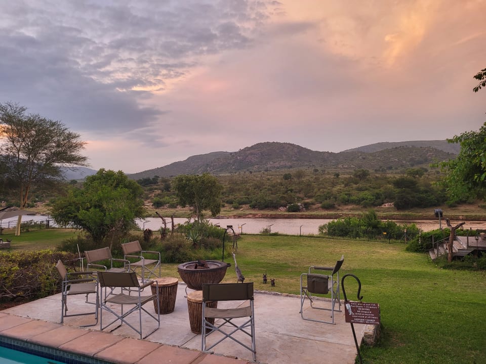 Ausblick Kambaku River Lodge