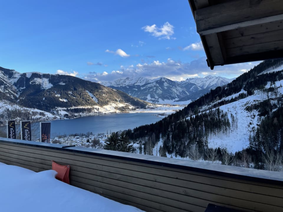Ausblick der Sonnberg - Alpinlodges Zell am See