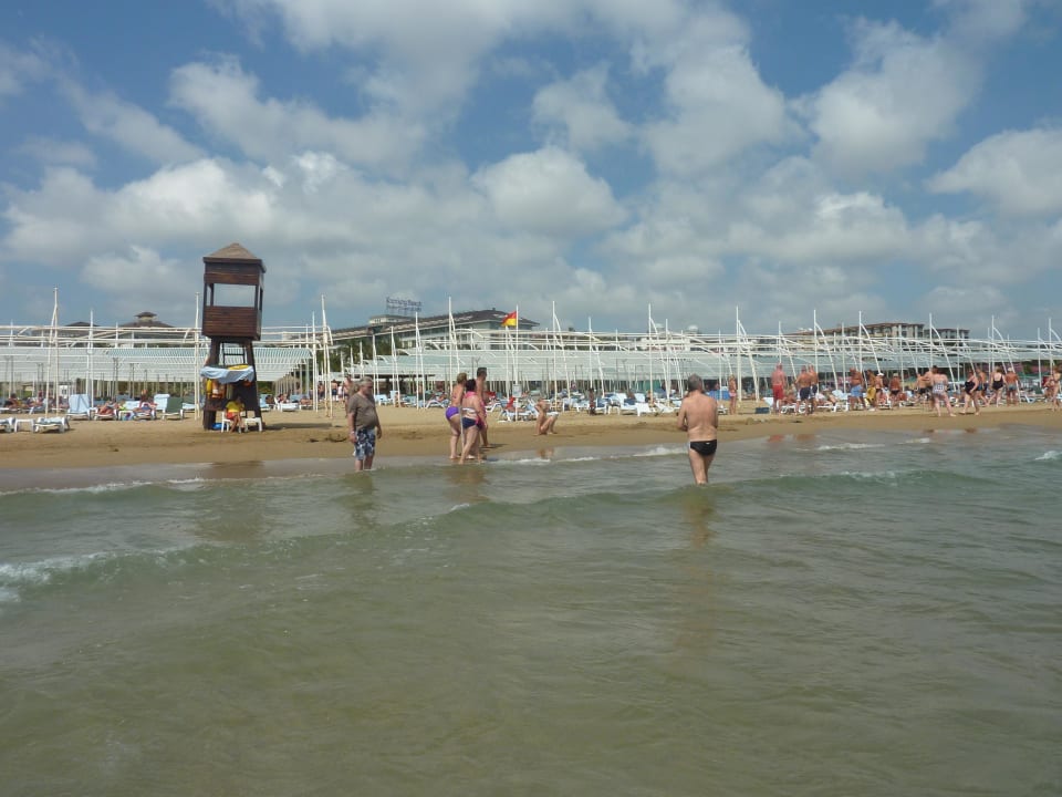 Sauberer Strand Sunis Kumköy Beach Resort Hotel & Spa