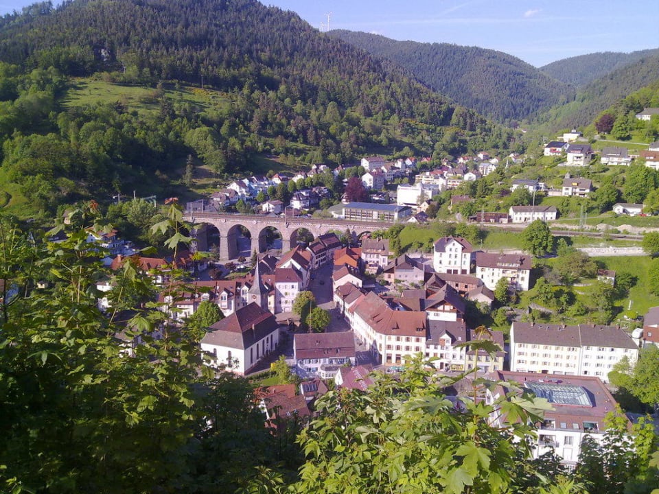Ausblick auf Hornberg Hotel Schloß Hornberg