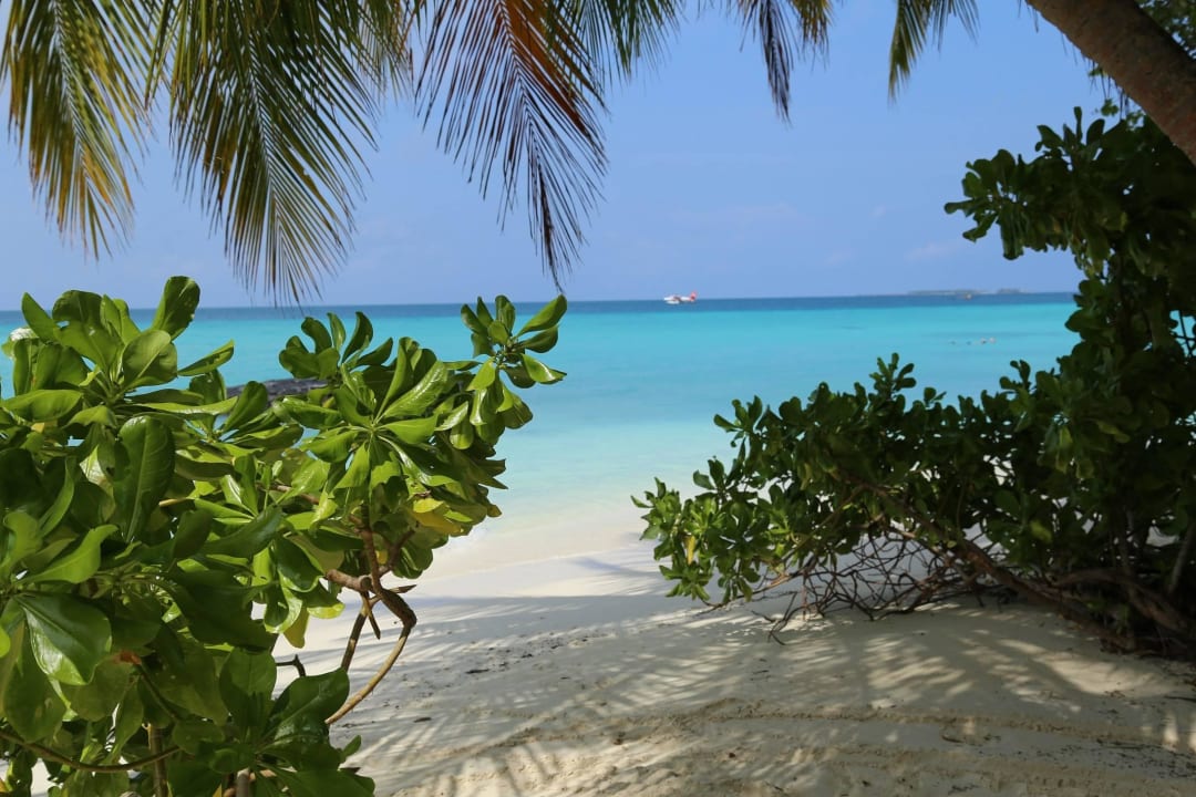 Traumhaft schöner Strand Kuramathi Maldives