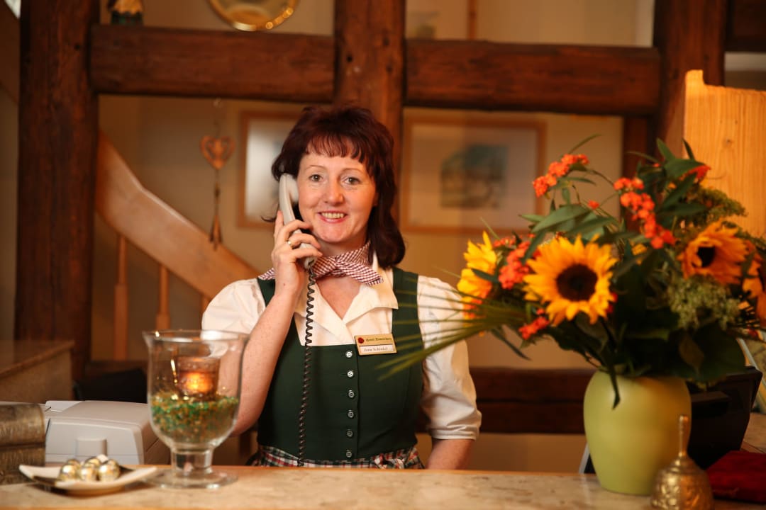 Rezeption Hotel Domschatz