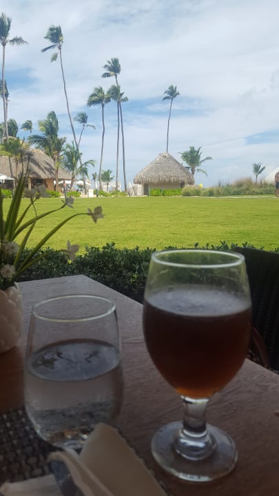 Ausblick aus dem Hauptresturante Dreams Onyx Resort & Spa