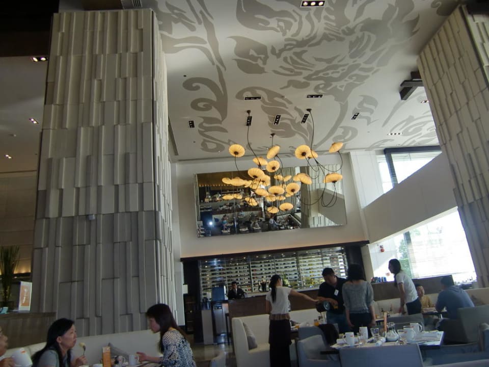 Frühstücks-Restaurant Millennium Hilton Bangkok