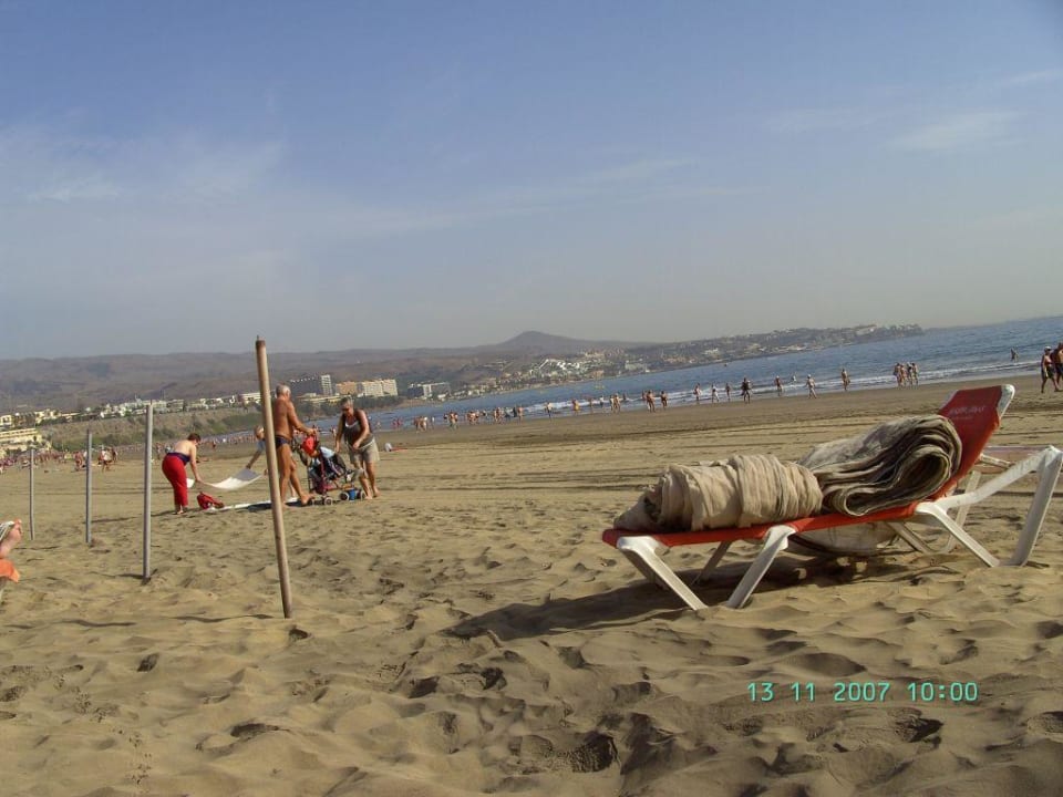 Strand von Playa del Ingles Hotel Taboga