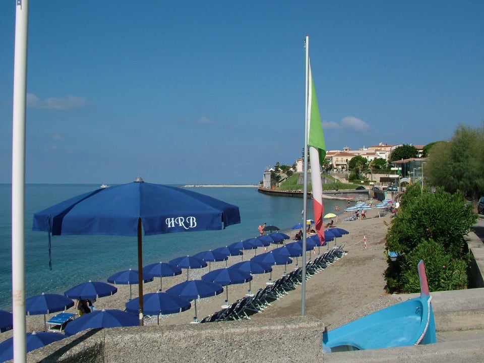 Il lido dell'Hotel Hotel Riviera Bleu