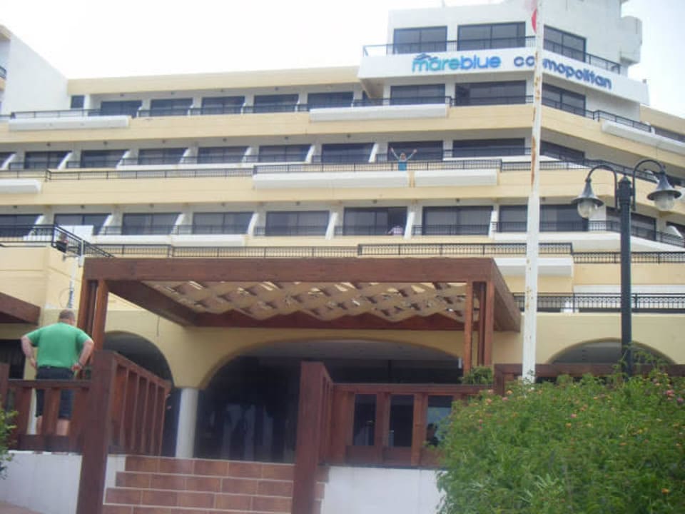 Widok od strony ogrodu Sol Cosmopolitan Rhodes