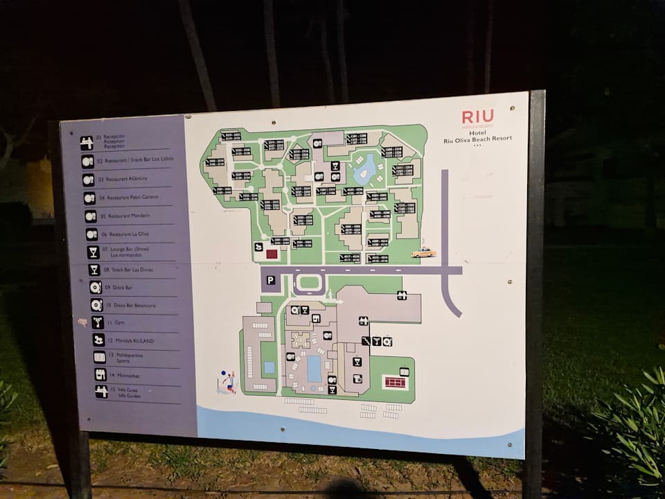 Ausblick Hotel Riu Oliva Beach - Hotel