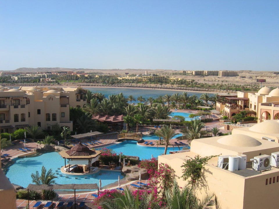 Blick vom Tower Steigenberger Coraya Beach - Adults only