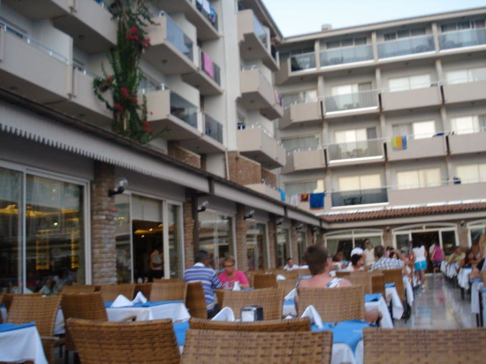 Aussicht von der Restaurantterrasse Seaden Corolla Hotel