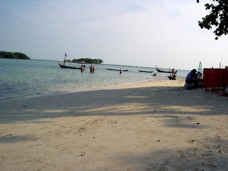 Blick vom Hotel nach rechts Samui Natien Resort