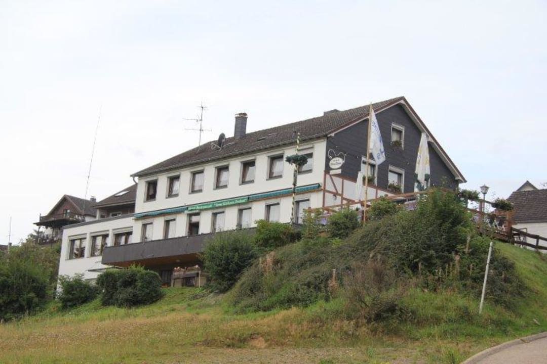Hotel vom See aus gesehen Hotel Zum kleinen Seehof