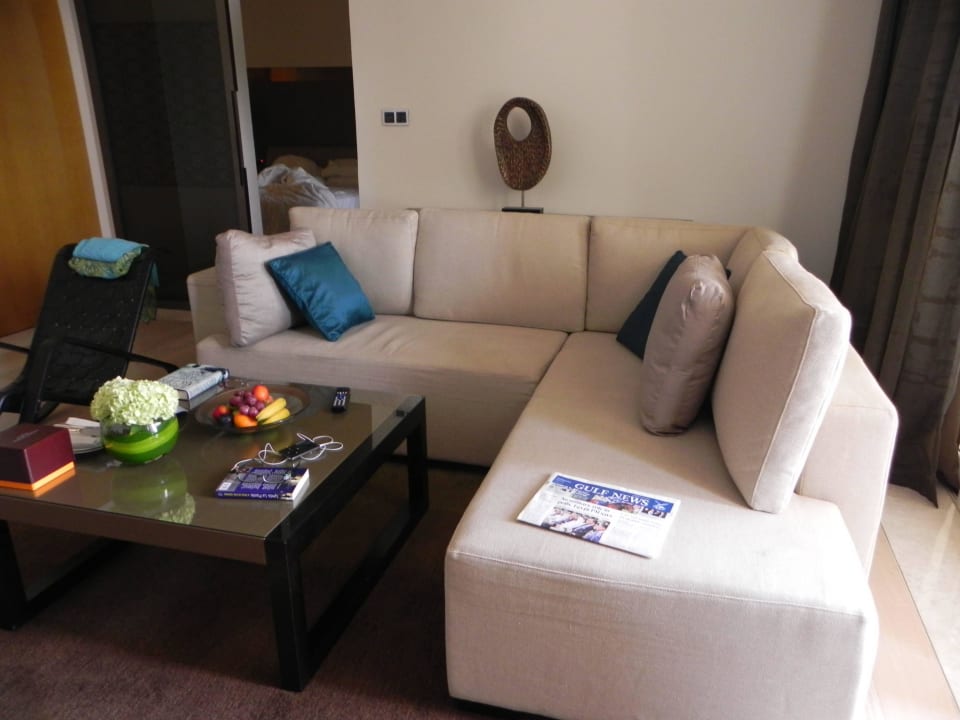 Lounge in our suite Park Hyatt Abu Dhabi Hotel and Villas