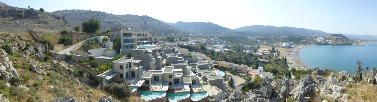 Außenansicht Lindos Blu, Luxury Hotel & Suites - Adults only