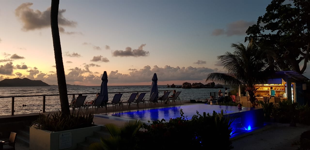 Pool Le Nautique Waterfront Hotel La Digue