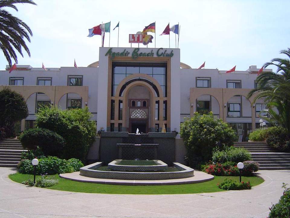 Hoteleingang Agadir Beach Club Hotel