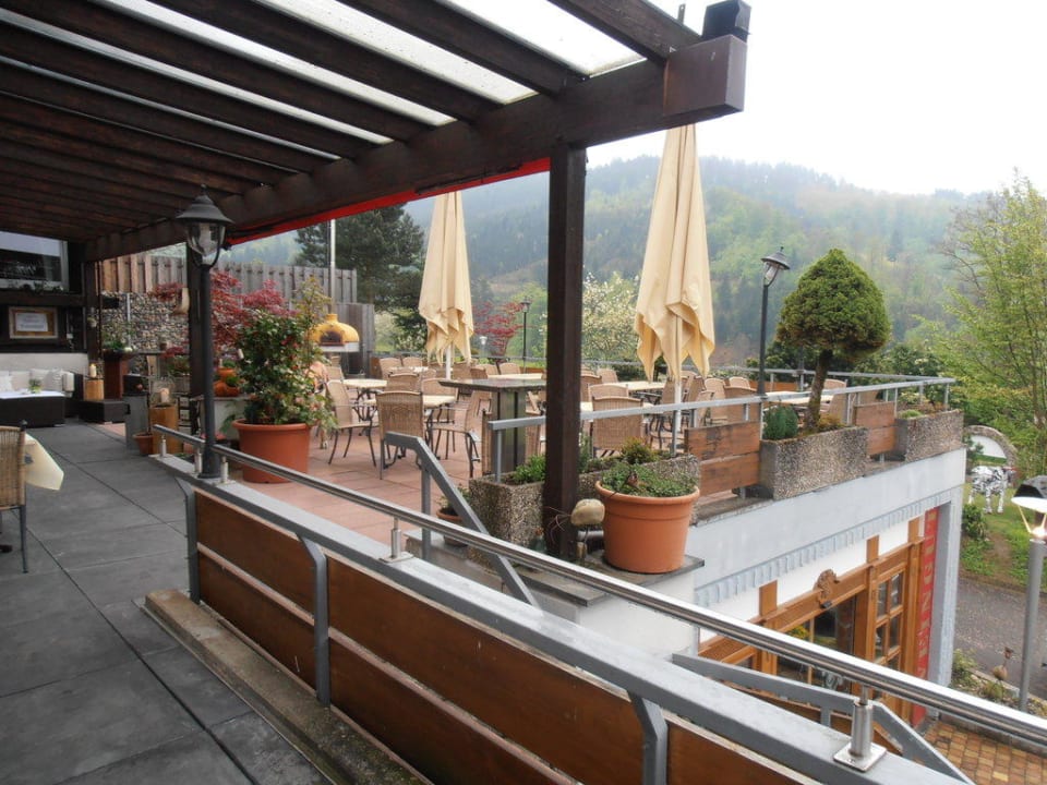 Die Terrasse  Weinhotel Pfeffer & Salz