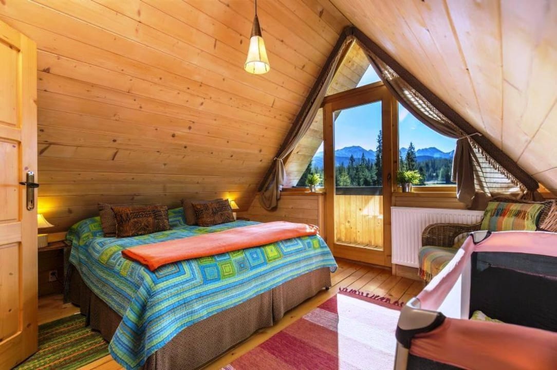 Domek etniczny - sypialnia duża Ferienhaus Tajgolka